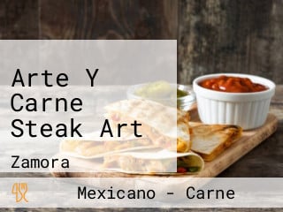 Arte Y Carne Steak Art