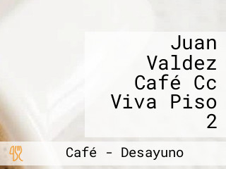 Juan Valdez Café Cc Viva Piso 2