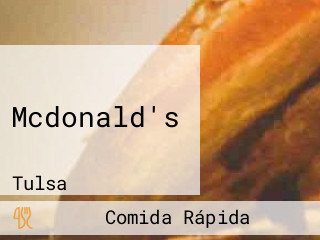 Mcdonald's