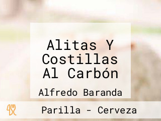 Alitas Y Costillas Al Carbón