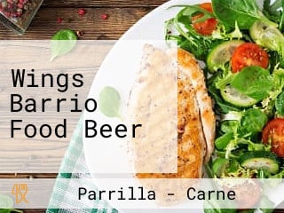 Wings Barrio Food Beer