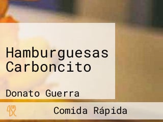 Hamburguesas Carboncito