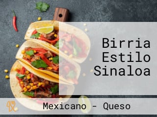 Birria Estilo Sinaloa