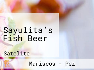 Sayulita’s Fish Beer