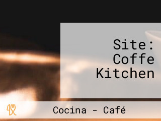 Site: Coffe Kitchen