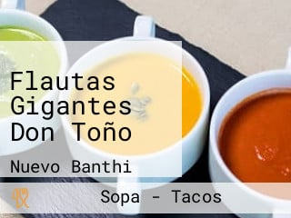 Flautas Gigantes Don Toño