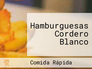 Hamburguesas Cordero Blanco