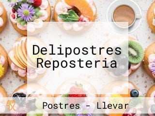 Delipostres Reposteria