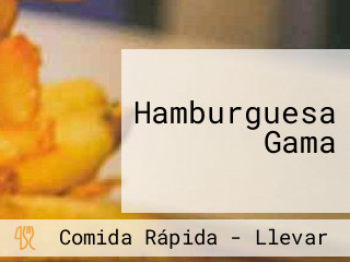 Hamburguesa Gama