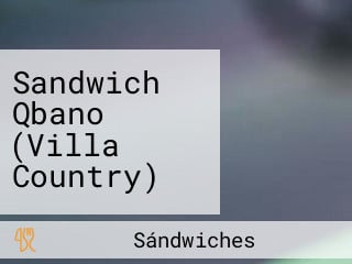 Sandwich Qbano (Villa Country)