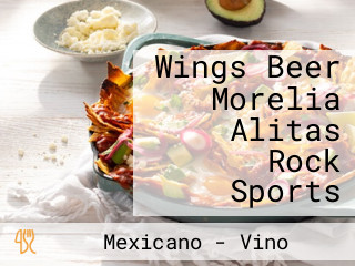 Wings Beer Morelia Alitas Rock Sports