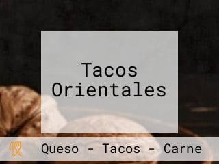 Tacos Orientales