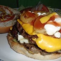 Chicharos Burgers.