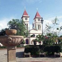 Parque Principal Sutamarchan Boyaca