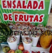 Ensaladas De Frutas Delicias Del Sur